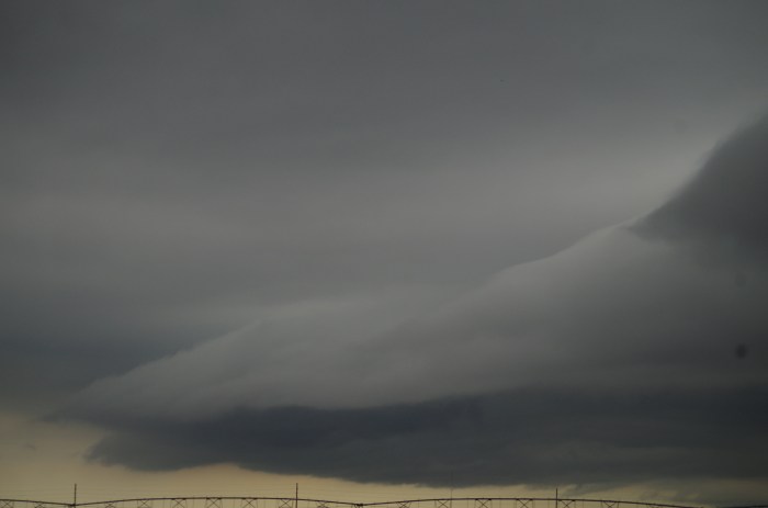 First storm of the day!