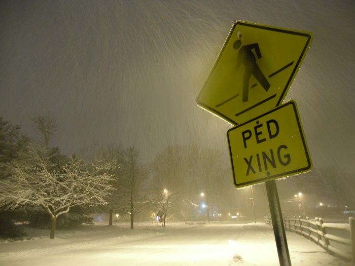 February 2013 Snowstorm at Rutgers